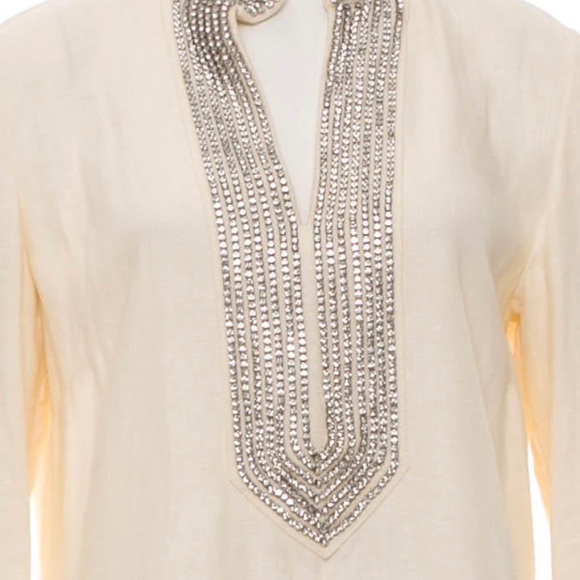 Tory Burch Swarovski crystal tunic - Picture 2 of 4